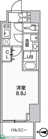ALTERNA菊川IIの物件間取画像